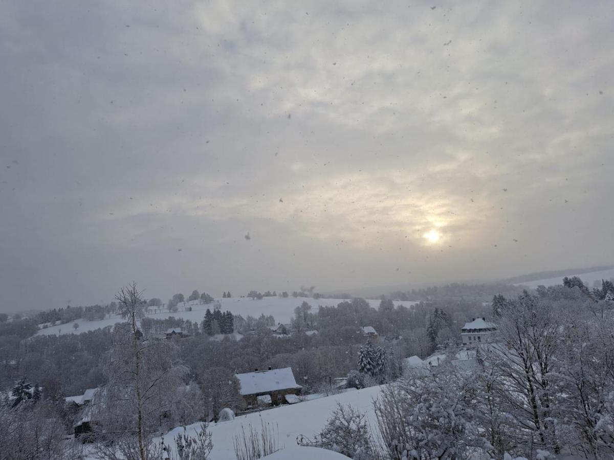 Ferienwohnung Boehmischerblick แบเรนชไตน์ ภายนอก รูปภาพ